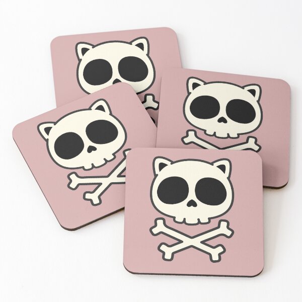 Item preview, skull kitty designed and sold by GabyDark.
