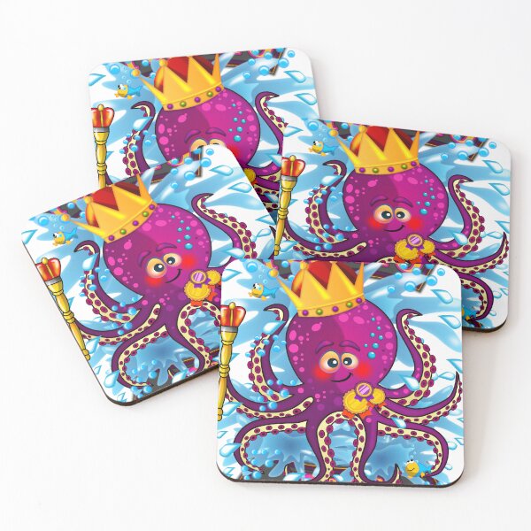 Item preview, Funny Galician octopus the king of tapas at summer parties designed and sold by simonsitos.