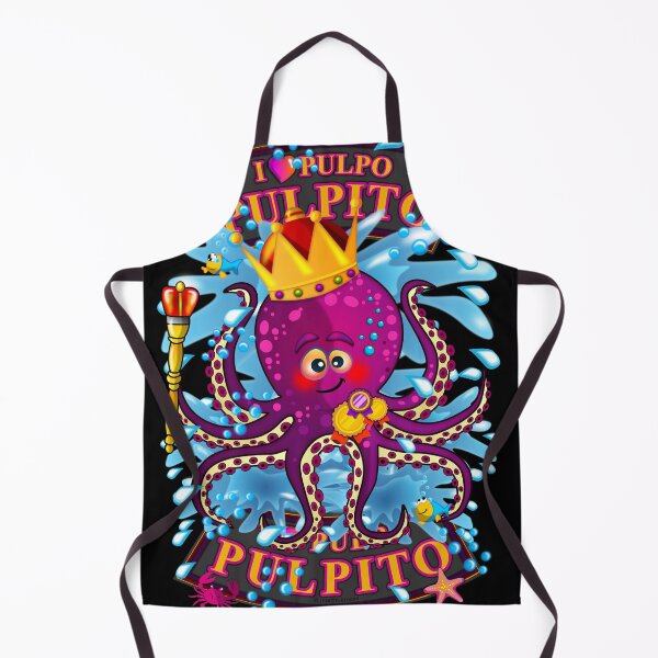 Item preview, Funny Galician octopus the king of tapas at summer parties designed and sold by simonsitos.