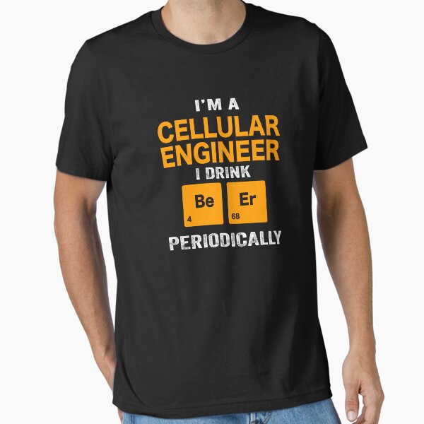 Item preview, Beer Drinker Gift, Funny Cellular engineer Shirt, Cellular engineer Gift, Cellular engineer fathers day christmas gift Shirt,Drink Beer Periodically designed and sold by xlnv.