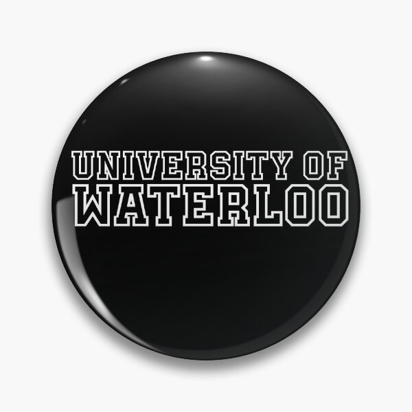 Item preview, University of Waterloo Retro Varsity Lettering designed and sold by jessicaleah15.