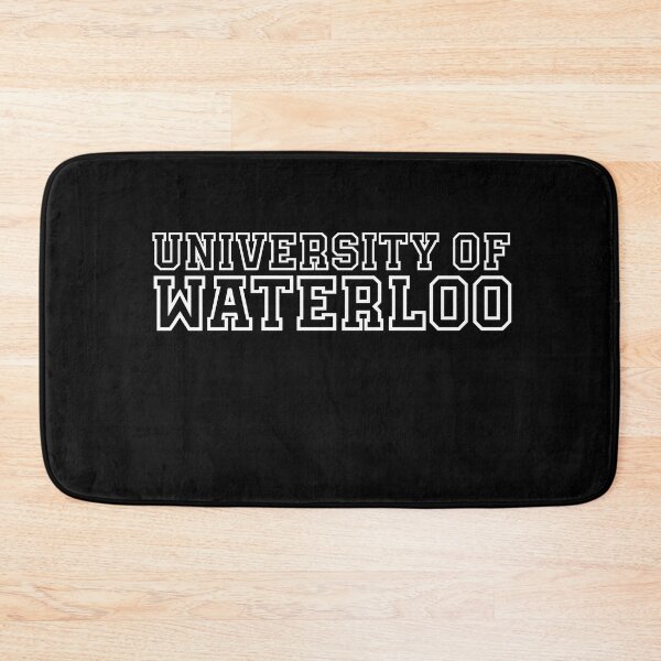 Item preview, University of Waterloo Retro Varsity Lettering designed and sold by jessicaleah15.