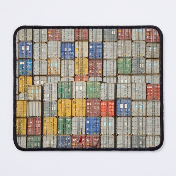 Item preview, Containers on  ship at Felixstowe docks Suffolk  England designed and sold by Umdash919.
