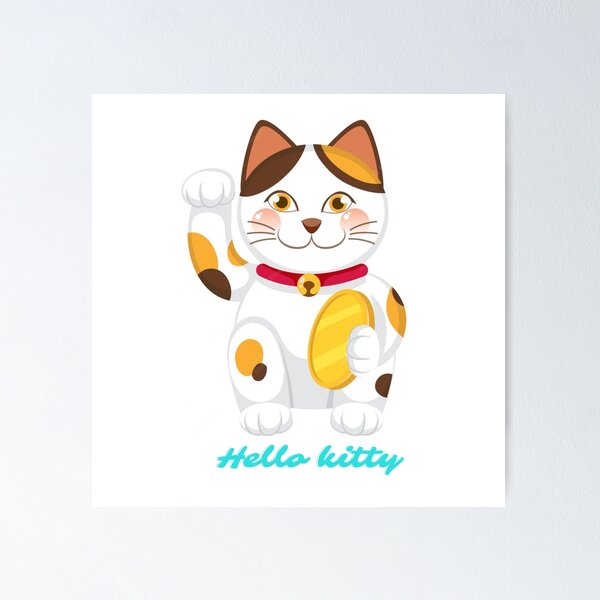 Hello Kitty Cartoon Cat Kitten Anime Art Wall Indoor Room Poster - POSTER  20x30