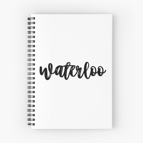 Item preview, Black Cursive University of Waterloo Retro Varsity Lettering designed and sold by jessicaleah15.