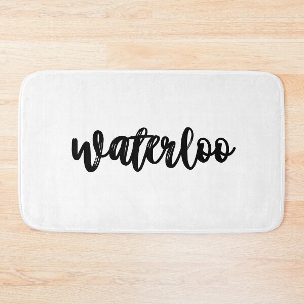 Item preview, Black Cursive University of Waterloo Retro Varsity Lettering designed and sold by jessicaleah15.
