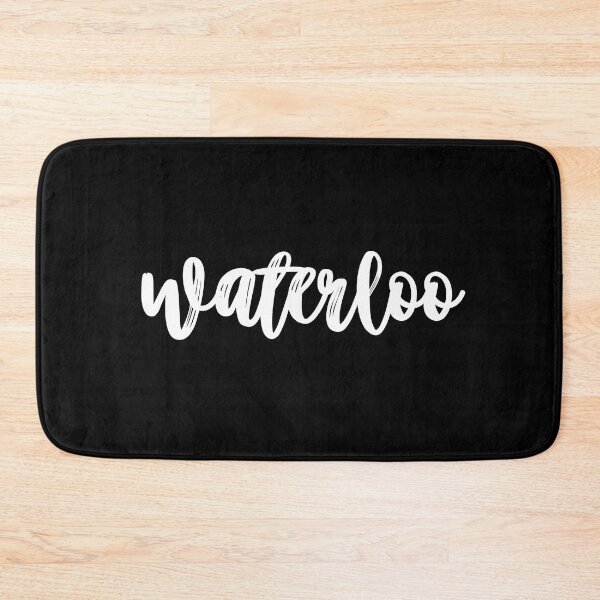 Item preview, White Cursive University of Waterloo Retro Varsity Lettering designed and sold by jessicaleah15.