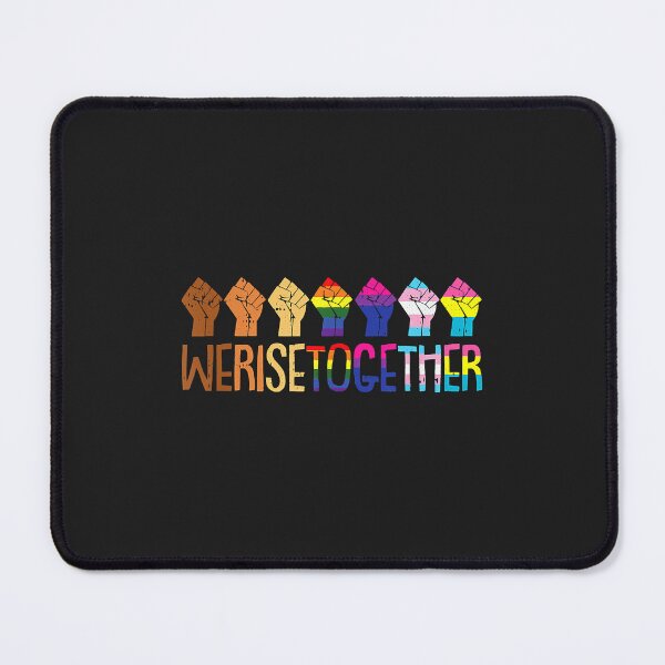 Item preview, We Rise Together LGBT Q Pride Social Justice Equality Ally T designed and sold by virnmjan.