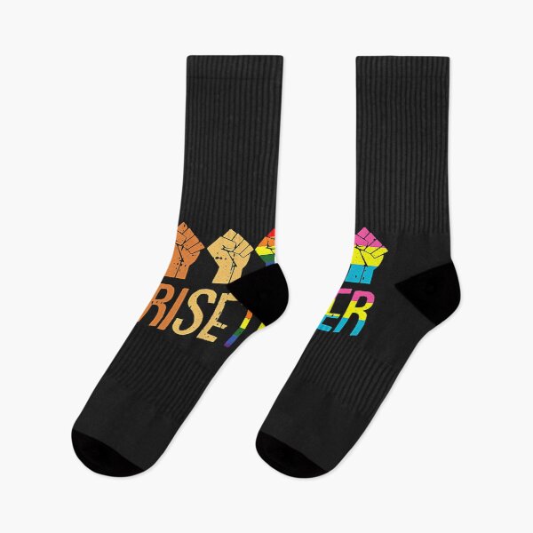 Item preview, We Rise Together LGBT Q Pride Social Justice Equality Ally T designed and sold by virnmjan.