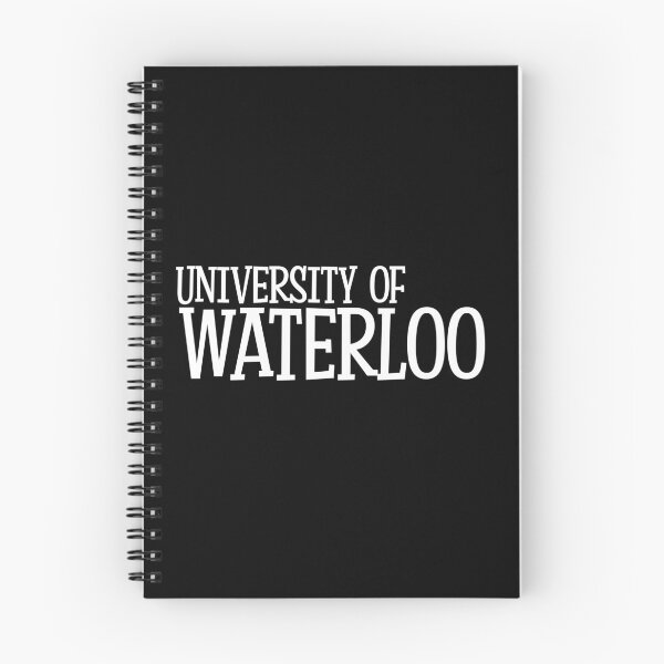 Item preview, White University of Waterloo Retro Varsity Lettering designed and sold by jessicaleah15.