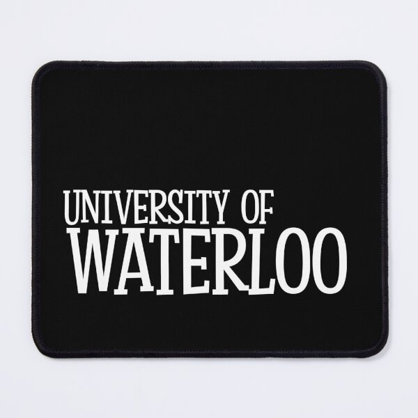 Item preview, White University of Waterloo Retro Varsity Lettering designed and sold by jessicaleah15.