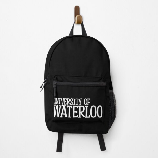 Item preview, White University of Waterloo Retro Varsity Lettering designed and sold by jessicaleah15.