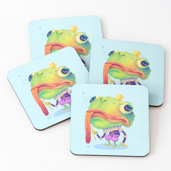 Item preview, Sir Bungard Frogsworth on Blue designed and sold by Ellie Copeland.