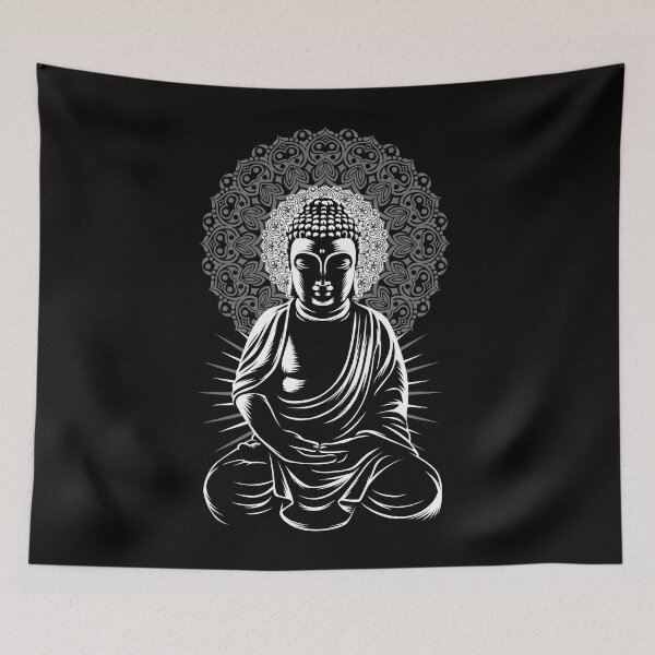 Item preview, Buddha practicing yoga designed and sold by albertocubatas.