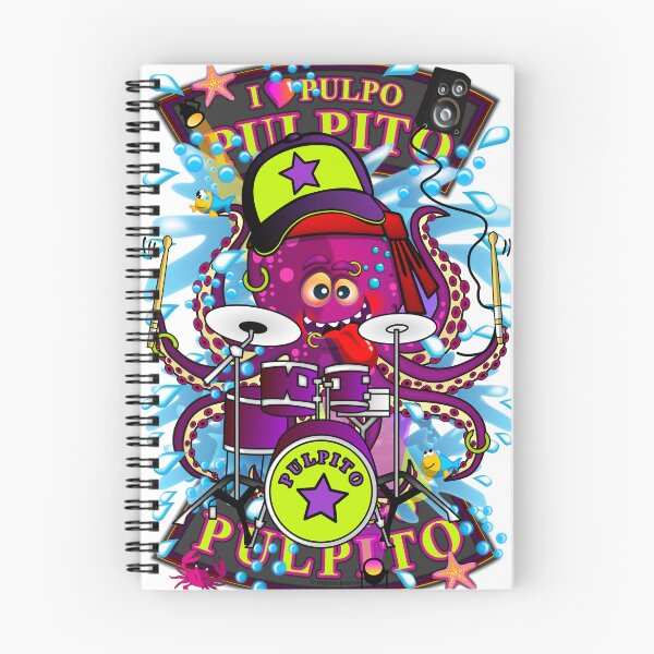 Item preview, Octopus playing the drums designed and sold by simonsitos.