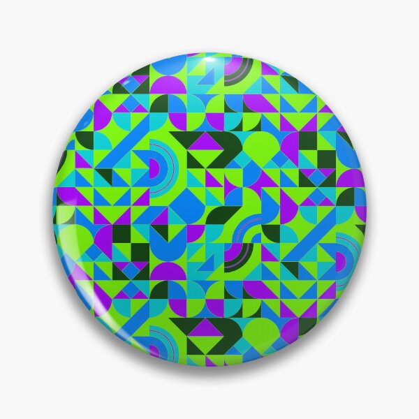 Item preview, geometric colorful patterns conceptual Art - Abstract Neo Geo graphic design designed and sold by Design Repo.