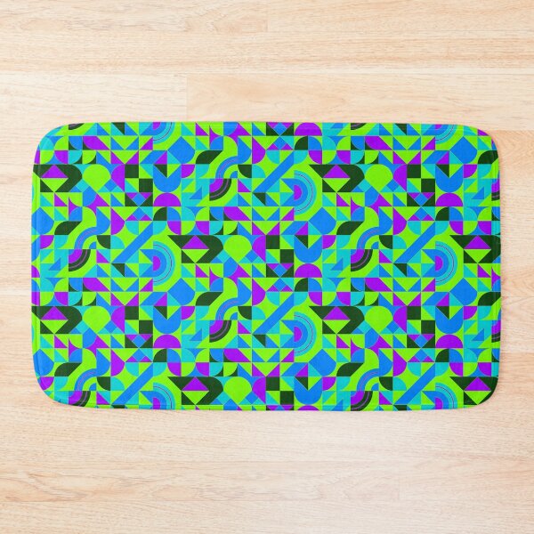 Item preview, geometric colorful patterns conceptual Art - Abstract Neo Geo graphic design designed and sold by Design Repo.
