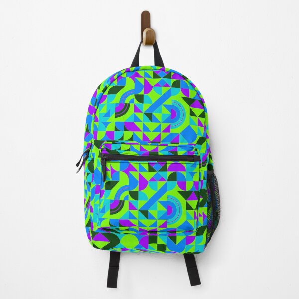 Item preview, geometric colorful patterns conceptual Art - Abstract Neo Geo graphic design designed and sold by Design Repo.