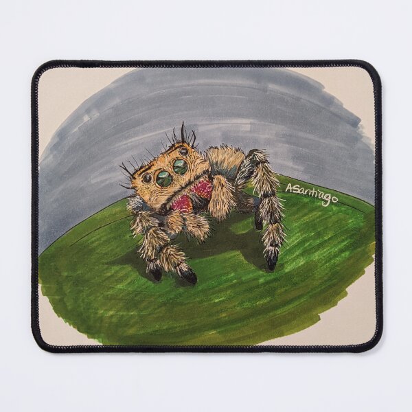 Item preview, Jumpy spider designed and sold by SantiagoArt27.