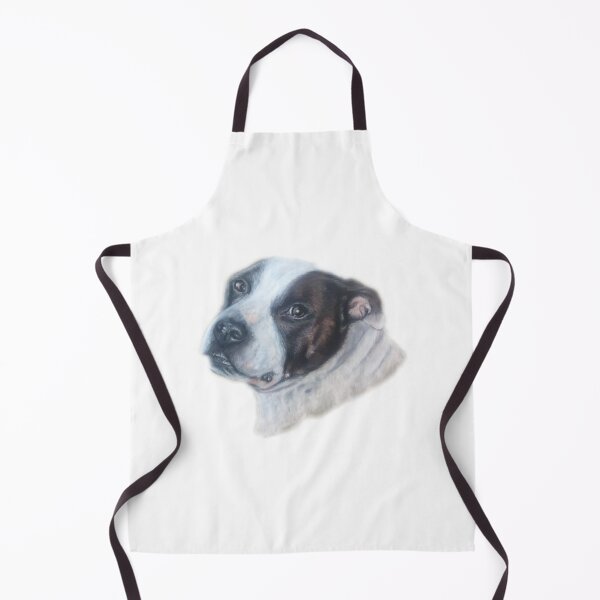 Item preview, Staffordshire Bull Terrier dog pet portrait painting wall art designed and sold by Julieford.