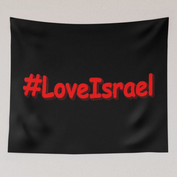 Item preview,  "#LoveIsrael" Cute Design. Buy Now designed and sold by Health And Fitness Posts e-Store.