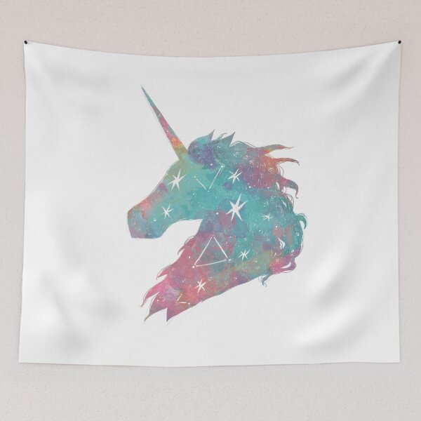 Item preview, Watercolor Unicorn Stars designed and sold by inkedinred.