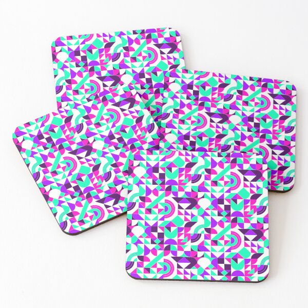 Item preview, geometric colorful patterns conceptual Art - Abstract Neo Geo graphic design designed and sold by Design Repo.