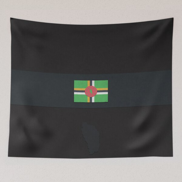 Item preview, Dominica designed and sold by FlatFlags.