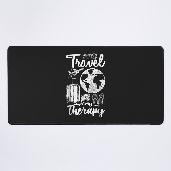 Item preview, Traveling Camping Trip World Traveler Travel Is My Therapy designed and sold by JeffreyMCombs.
