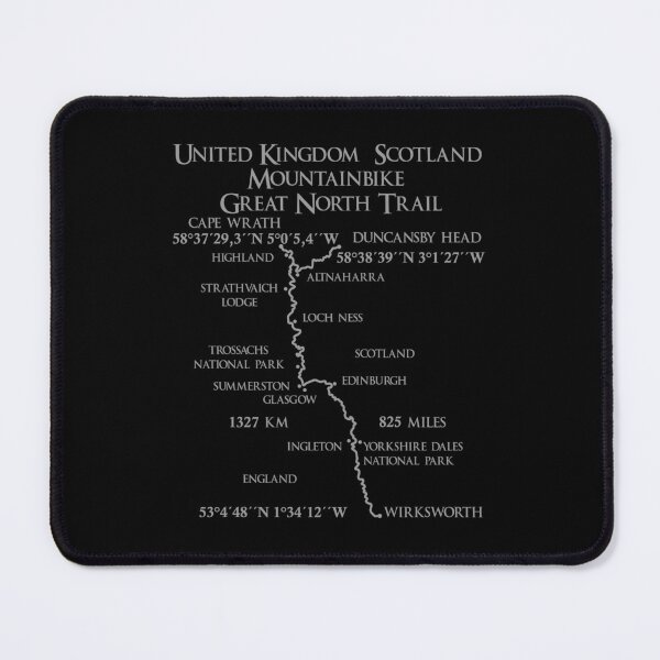 Item preview, Scotland UK Great North Trail mountain bike designed and sold by CreaVisArt.