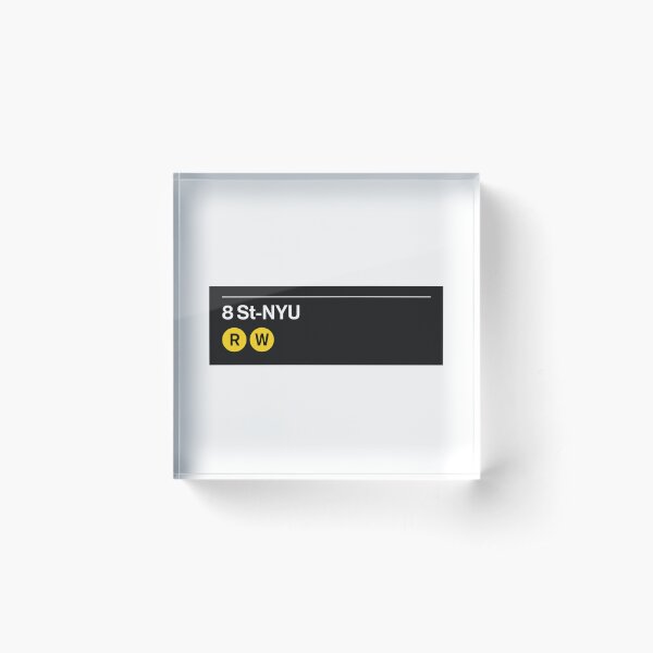 Item preview, 8 St NYU Station designed and sold by MTA NY™.
