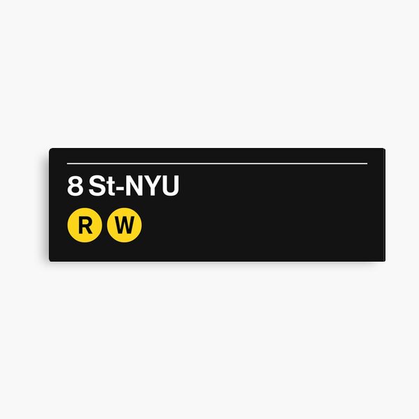 8 St NYU Station Canvas Print