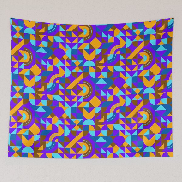Item preview, geometric colorful patterns conceptual Art - Abstract Neo Geo graphic design designed and sold by Design Repo.