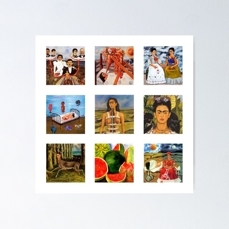 Frida Kahlo Greeting Card