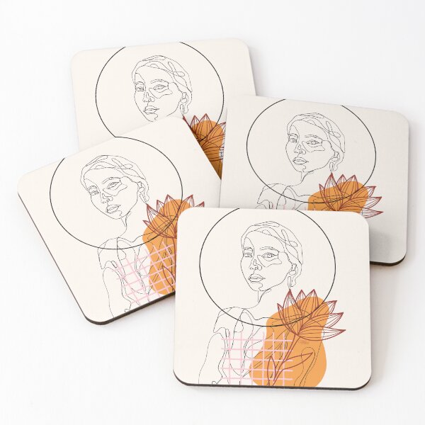 Item preview, Minimalistic floral boho lineart  designed and sold by CreativeStrand.