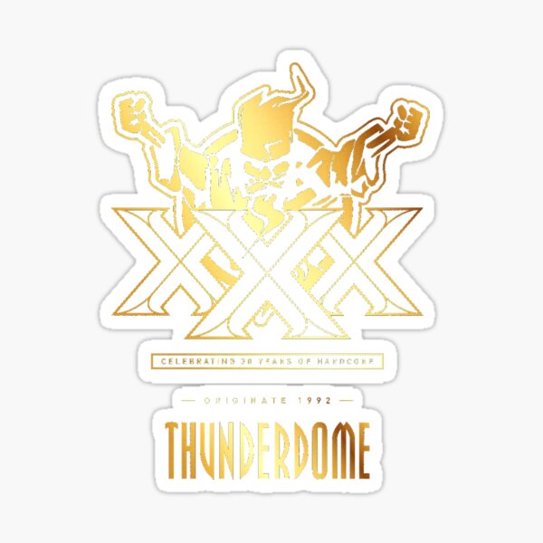 Thunderdome 30 Years Sticker