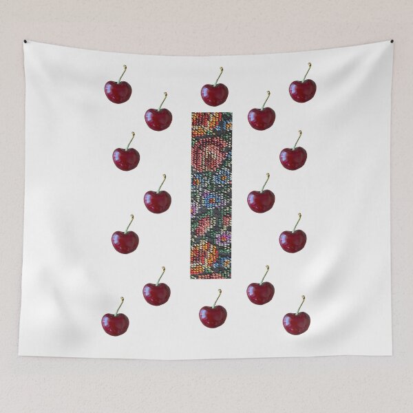 Item preview, Petit Point and cherries designed and sold by boomantique.
