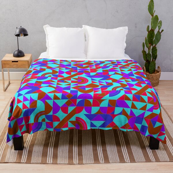 Item preview, geometric colorful patterns conceptual Art - Abstract Neo Geo graphic design designed and sold by Design Repo.