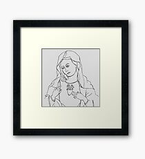 Virgin Mary Framed Print