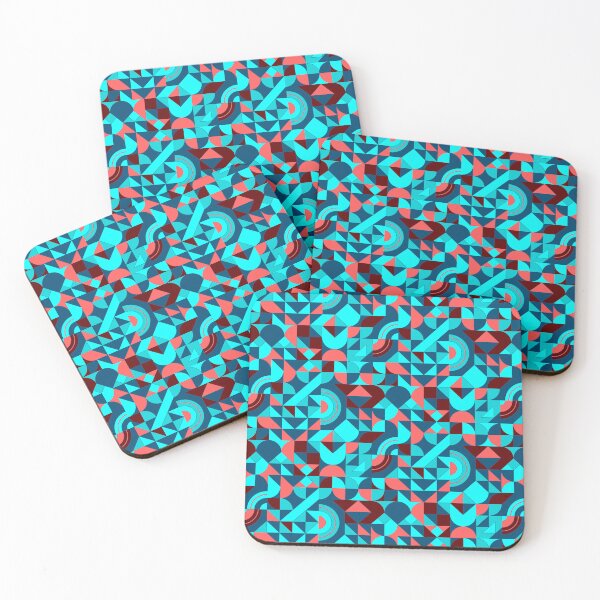 Item preview, geometric colorful patterns conceptual Art - Abstract Neo Geo graphic design designed and sold by Design Repo.