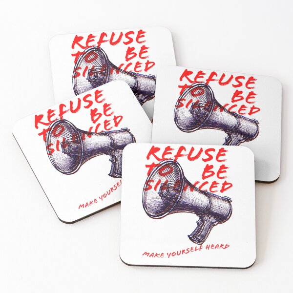 Item preview, Refuse to be silenced designed and sold by FeSchmidt.
