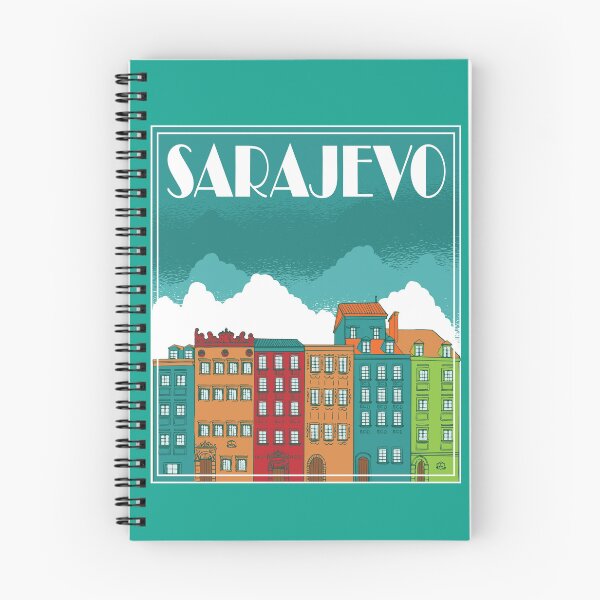 Item preview, Sarajevo Landscape Vintage Art designed and sold by MrEddie10.