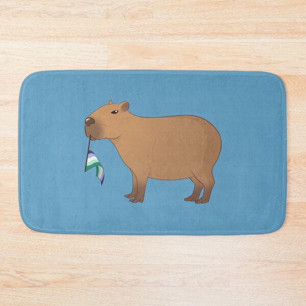 Item preview, Gay Pride Capybara designed and sold by celestialuka.