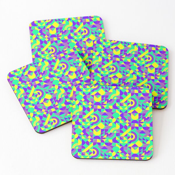 Item preview, geometric colorful patterns conceptual Art - Abstract Neo Geo graphic design designed and sold by Design Repo.