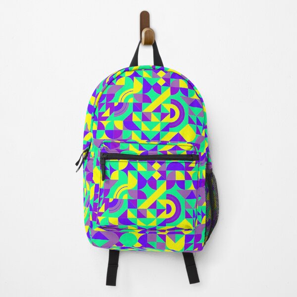 Item preview, geometric colorful patterns conceptual Art - Abstract Neo Geo graphic design designed and sold by Design Repo.