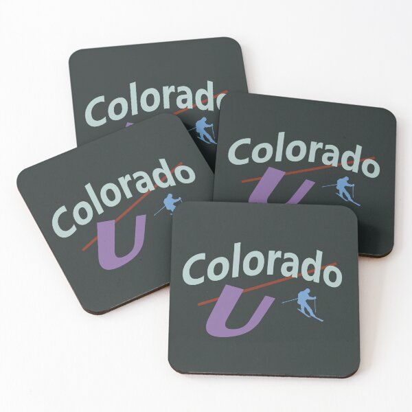 Item preview, Colorado U abstract design designed and sold by lobodelnoir.