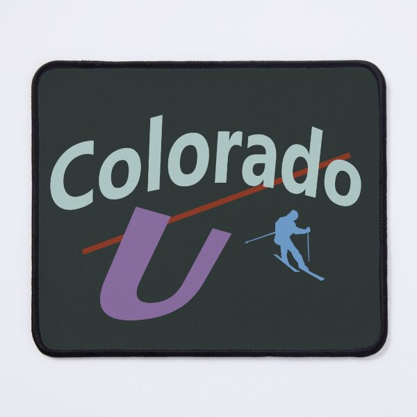 Item preview, Colorado U abstract design designed and sold by lobodelnoir.