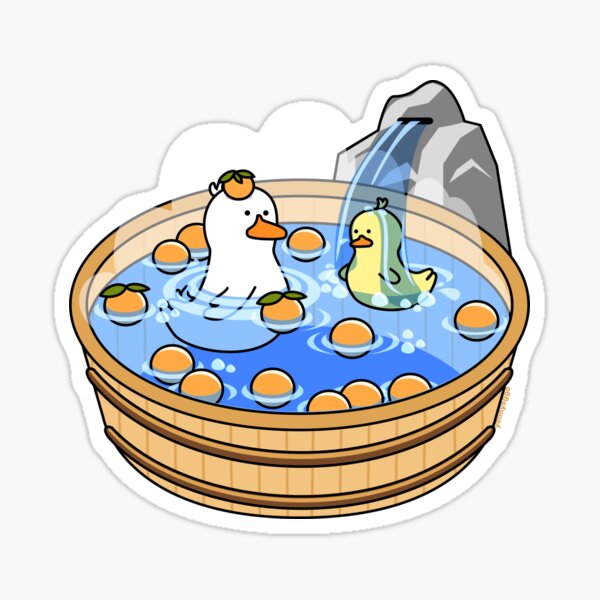 Item preview, Duck Onsen designed and sold by yennyeggo.
