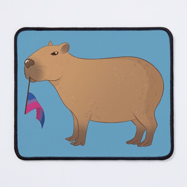 Item preview, Bisexual Pride Capybara designed and sold by celestialuka.