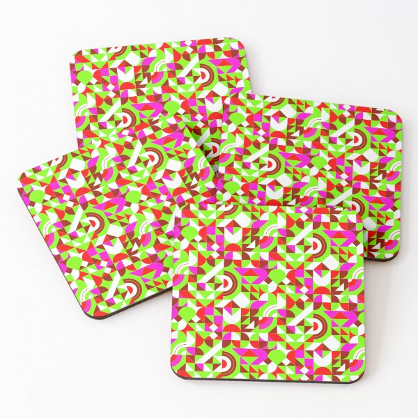 Item preview, geometric colorful patterns conceptual Art - Abstract Neo Geo graphic design designed and sold by Design Repo.